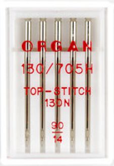 Иглы Organ Top Stitch №90 5шт
